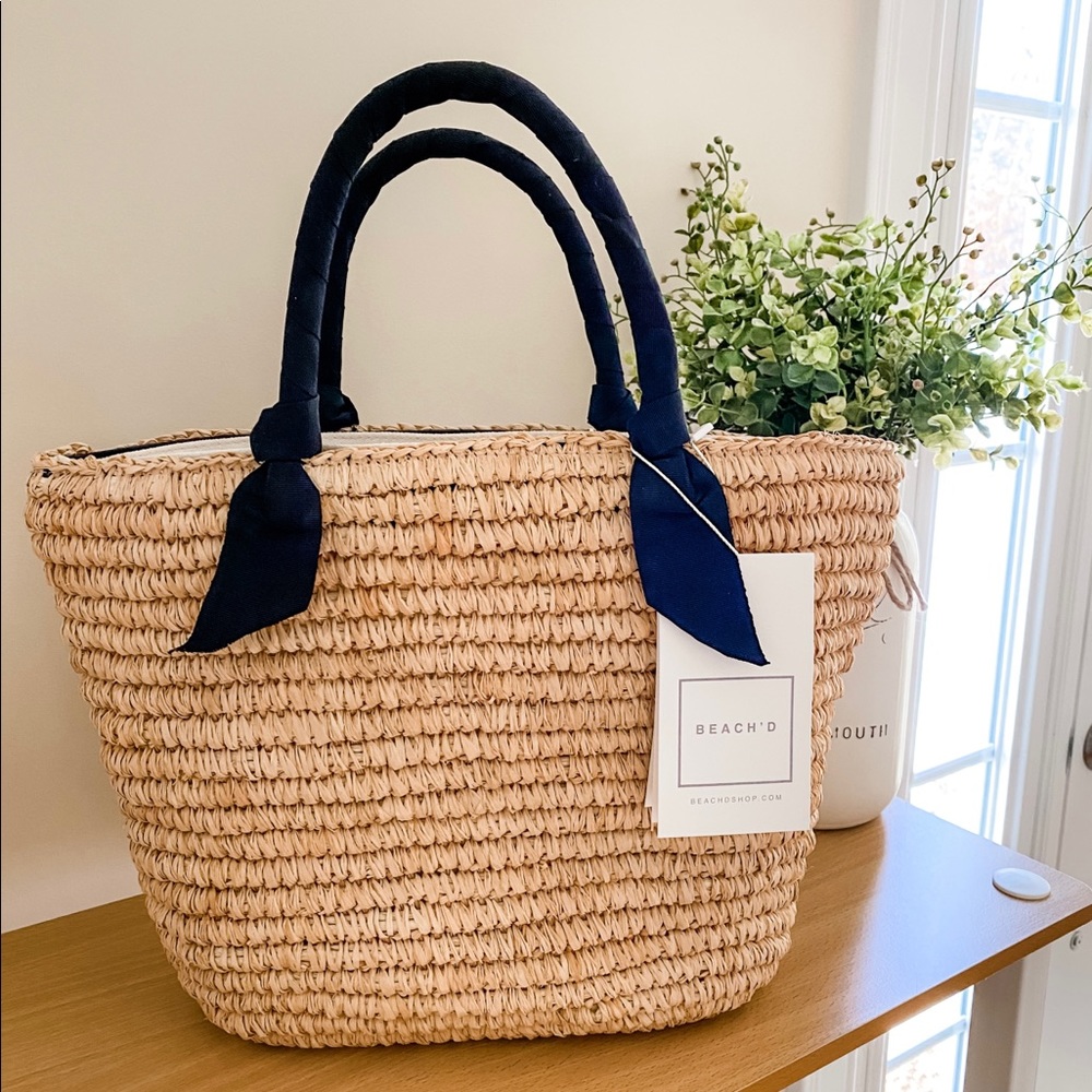 Raffia Straw Tote | Straw Purse | Women’s Vacation Bag | Summer Bag